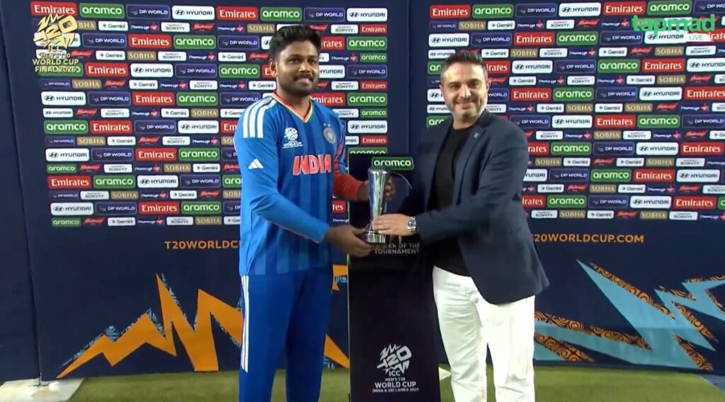 Sanju Samson – Top Batter of T20 World Cup 2026